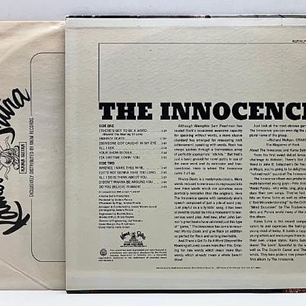INNOCENCE / The Innocence (LP) / Kama Sutra | WAXPEND RECORDS