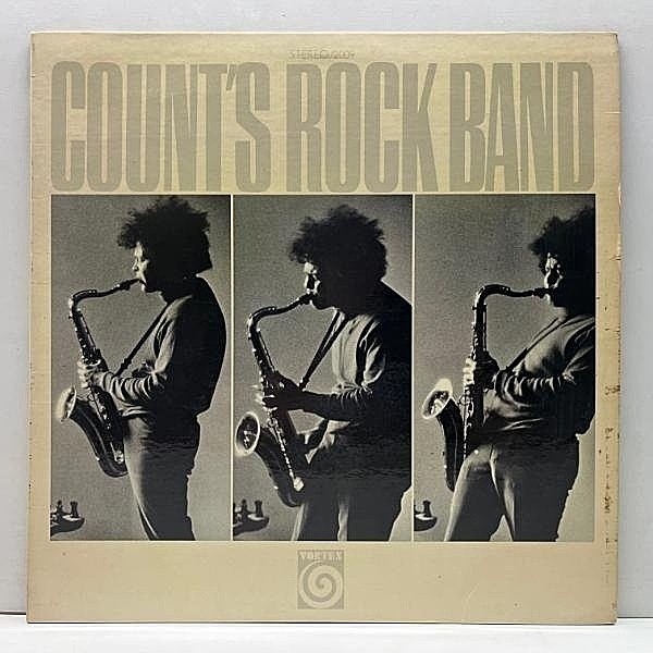 レコードメイン画像：USオリジナル Cut無し コーティング仕様 STEVE MARCUS Count's Rock Band ('69 Vortex) スティーブ・マーカス Jazz Rock 名盤
