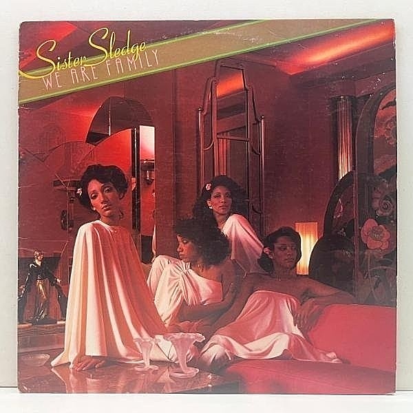 レコードメイン画像：Cut無し!良好! USオリジ SISTER SLEDGE We Are Family ('79 Cotillion) He's The Greatest Dance, Thinking Of You 収録 DISCO CLASSICS