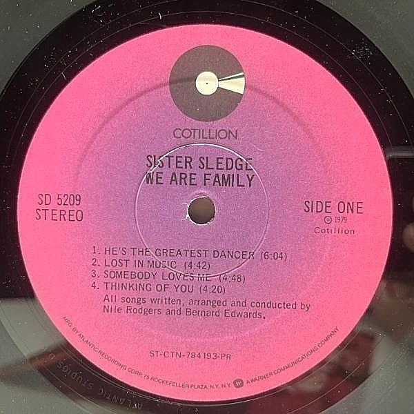 SISTER SLEDGE / We Are Family (LP) / Cotillion | WAXPEND RECORDS