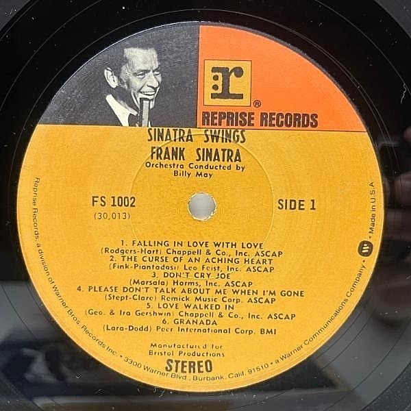 FRANK SINATRA / Swing Along With Me (LP) / Capitol | WAXPEND