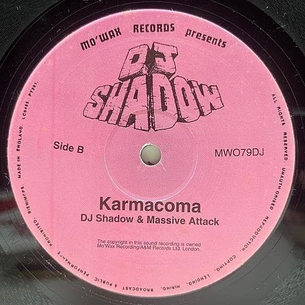 DJ shadow【レコード】 DJ SHADOW / March Of Death / Karmacoma (12) / Mo Wax