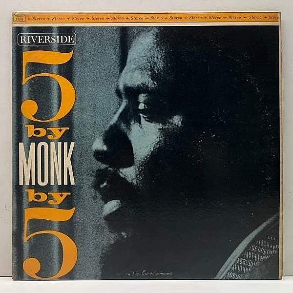 レコードメイン画像：良好!! US初期プレス THELONIOUS MONK 5 By Monk By Five (Riverside RLP 1150) w/ THAD JONES, CHARLIE ROUS 米 Mid 60's Orpheum
