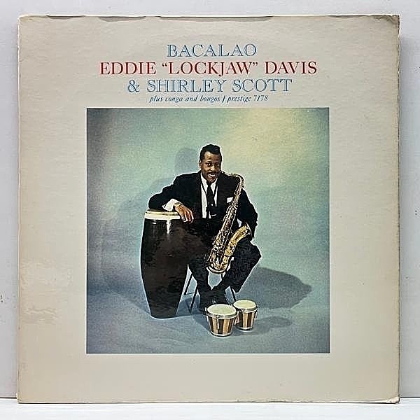 レコードメイン画像：良好!! MONO NJ 深溝 RVG刻印 USオリジナル EDDIE Lockjaw DAVIS & SHIRLEY SCOTT Bacalao (Prestige 7178) George Duvivier, Ray Barretto