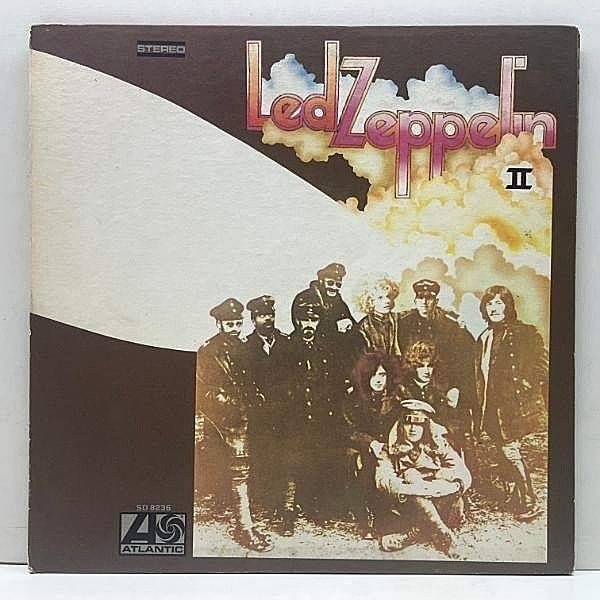 レコードメイン画像：激レア!入手難!【RL刻印・SS刻印・MR刻印】USオリジナル LED ZEPPELIN II ('69 Atlantic SD 8236) BOB LUDWIG Hot mix 轟音 生々しい音質