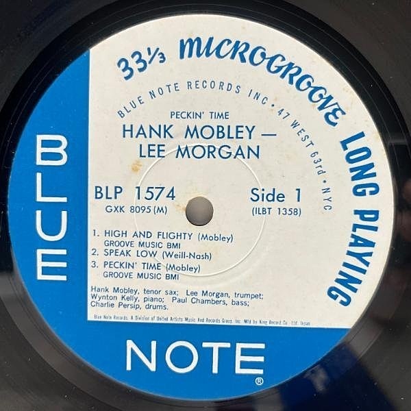 HANK MOBLEY / LEE MORGAN / Peckin' Time (LP) / Blue Note | WAXPEND RECORDS