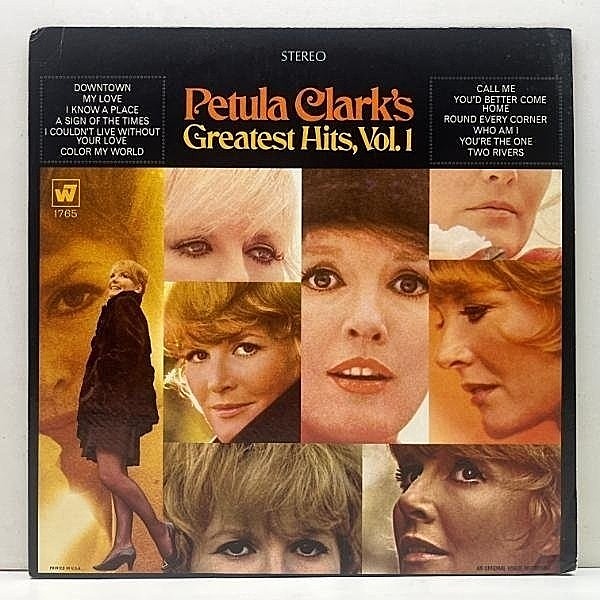 レコードメイン画像：良好!! 初版『w7-Seven Arts』USオリジナル PETULA CLARK Greatest Hits (Warner Bros WS 1765) ペトラ・クラーク／グレイティスト・ヒット