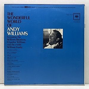 ANDY WILLIAMS / The Wonderful World Of Andy Williams (LP