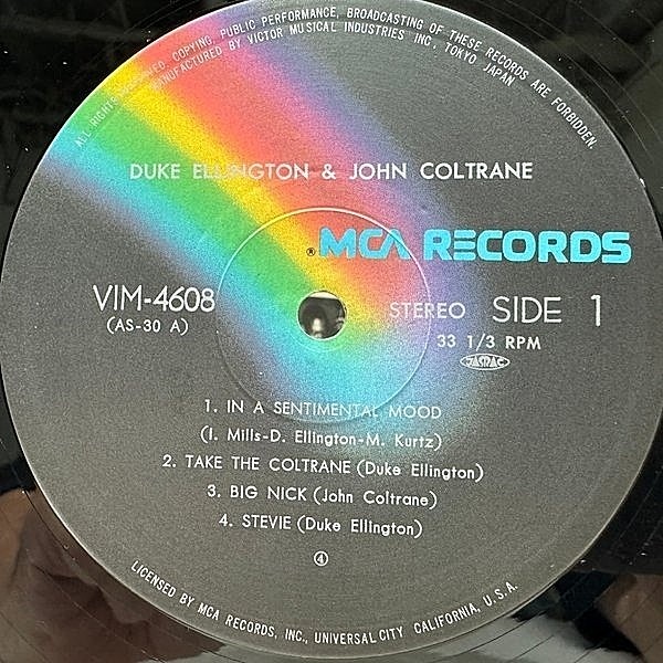 DUKE ELLINGTON / JOHN COLTRANE / Duke Ellington & John