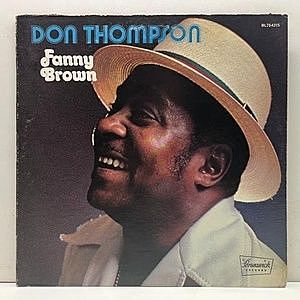 レコード画像：DON THOMPSON / Fanny Brown