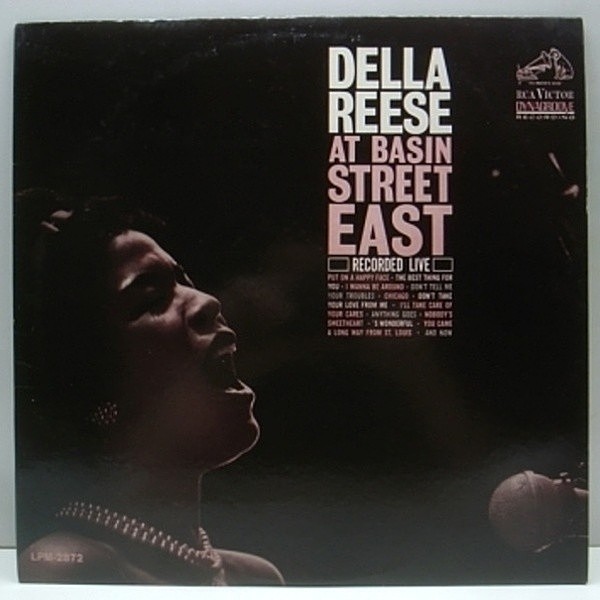 レコードメイン画像：美盤 HUGO & LUIGIラベ MONOオリジ DELLA REESE At Basin Street