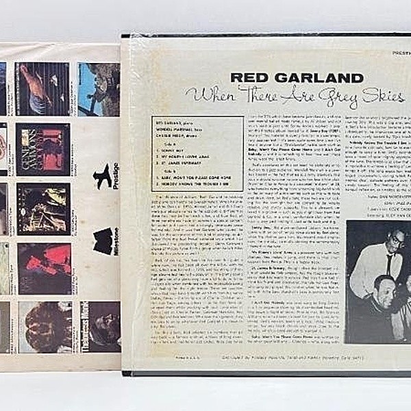 RED GARLAND / When There Are Grey Skies (LP) / Prestige