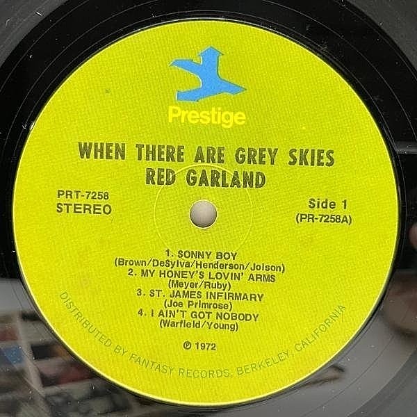 その他 LP Red Garland When There Are Grey Skies VIJJ30071 PRESTIGE /00260 Amazon.co.jp: When There Are Grey Skies: ミュージック