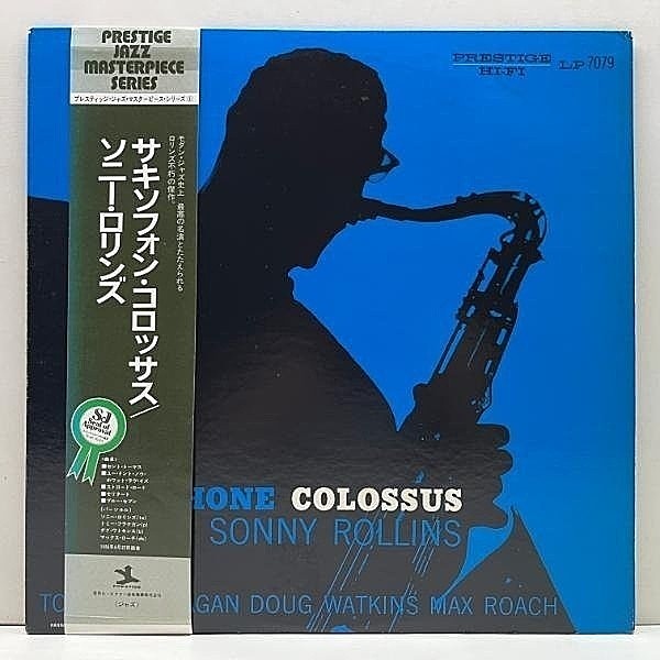 レコードメイン画像：美盤!!【MONO】帯付き SONNY ROLLINS Saxophone Colossus (Prestige SMJ-6501) 日モノラル LP ソニー・ロリンズ／サキソフォン・コロッサス