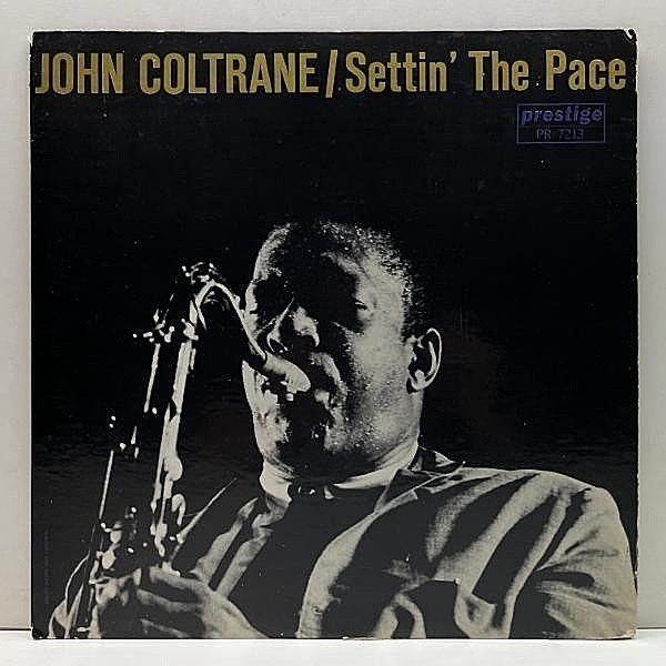 レコードメイン画像：USオリジナル MONO 1st NJ, Yellow 深溝 RVG刻印 JOHN COLTRANE Settin The Pace (Prestige 7213) RED GARLAND, PAUL CHAMBERS, ART TAYLOR