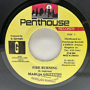 レコード画像：MARCIA GRIFFITHS / Fire Burning