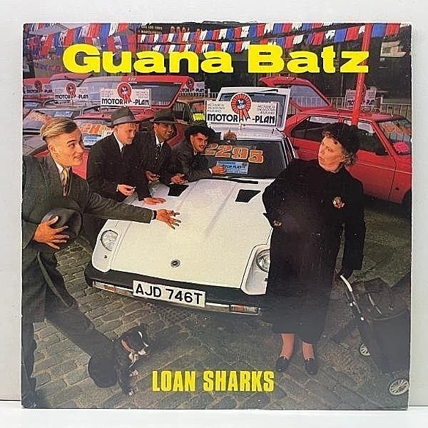レコードメイン画像：【エルヴィス・コステロのキレキレなカヴァーも収録】UKオリジナル GUANA BATZ Loan Sharks ('86 I.D.) グアナバッツ サイコビリー 傑作 LP