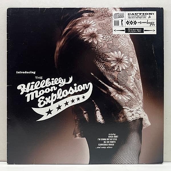 レコードメイン画像：【激キュートなガールズサイコビリー名盤】GERMANYプレス HILLBILLY MOON EXPLOSION Introducing The ～ (Crazy Love) 1st.アルバム