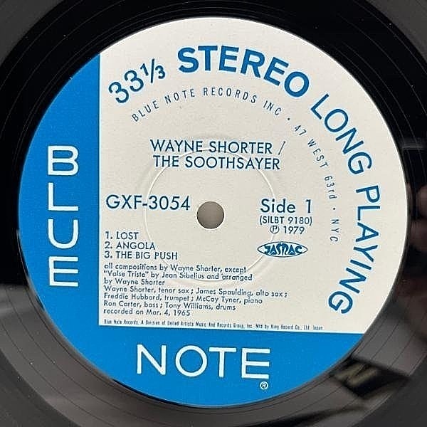 WAYNE SHORTER / The Soothsayer (LP) / Blue Note | WAXPEND
