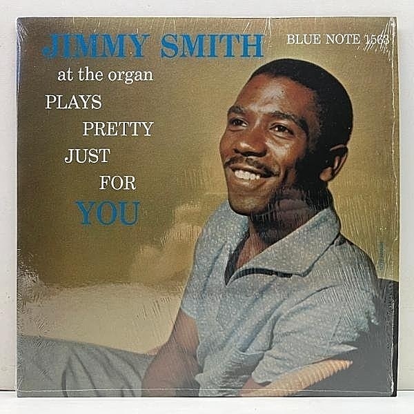 レコードメイン画像：シュリンク良好!! JIMMY SMITH Plays Pretty Just For You (Blue Note BLP 1563) w/ Eddie McFadden, Donald Bailey 国内 JPNプレス