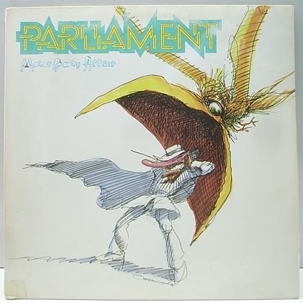 レコードメイン画像：USオリジナル PARLIAMENT Motor Booty Affair ('78 Casablanca) 特殊ジャケット | サンプリング ネタ 宝庫 P-FUNK 名盤