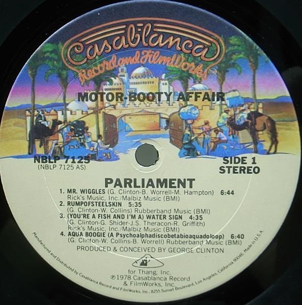 PARLIAMENT / Motor Booty Affair (LP) / Casablanca | WAXPEND