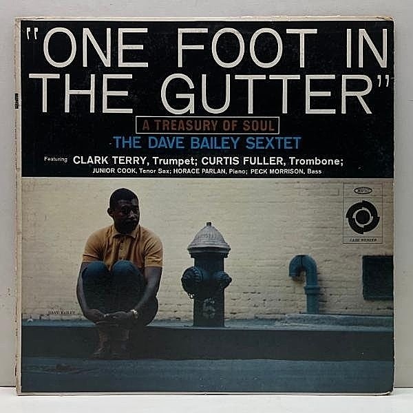 レコードメイン画像：USオリジナル MONO 初版ストロボ 深溝 DAVE BAILEY SEXTET One Foot In The Gutter ('60 Epic) w/ Horace Parlan, Curtis Fuller