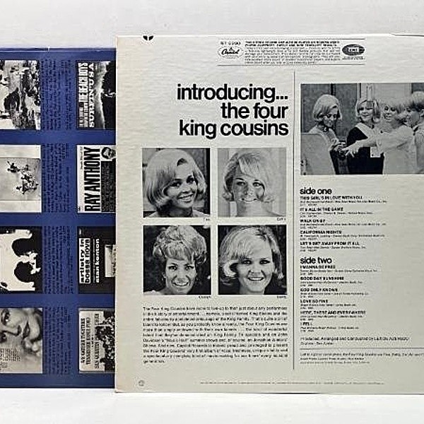 人気定番の (LP) Introducing / COUSINS KING FOUR / WAXPEND | Capitol 洋楽