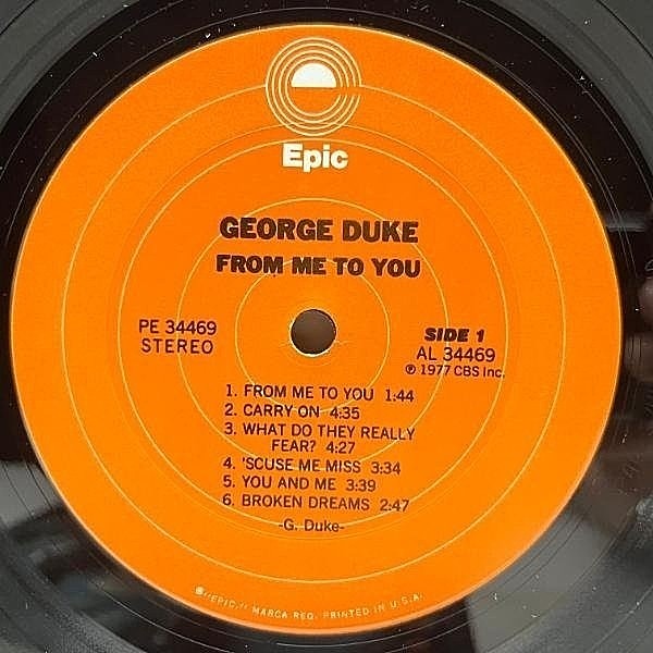 洋楽 George Duke - From Me To You From Me to You (George Duke album) - Wikipedia