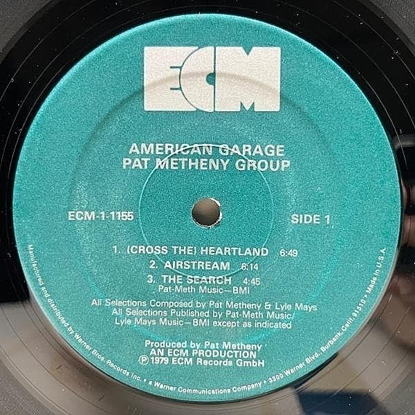 PAT METHENY / American Garage (LP) / ECM | WAXPEND RECORDS PAT METHENY / American Garage (LP) / ECM | WAXPEND RECORDS