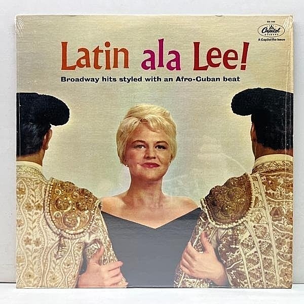 レコードメイン画像：シュリンク美品!! USプレス PEGGY LEE Latin Ala Lee! (Capitol SM-1290) w/ Jack Marshall ペギー・リー ラテン・アラ・リー