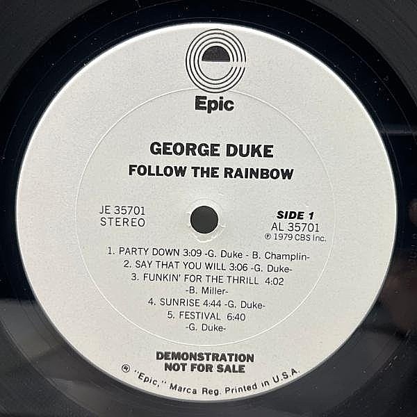 NAPOLEON Epiphany LP+CDセット GEORGE DUKE / Follow The Rainbow (LP) / Epic | WAXPEND RECORDS