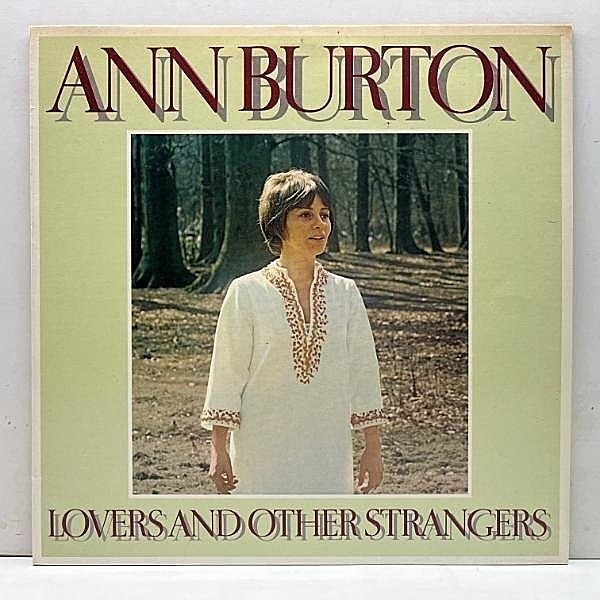 レコードメイン画像：美品!! オランダ盤 ANN BURTON Sings For Lovers And Other Strangers (CBS) アン・バートン・シングス Fire And Rain ほか 蘭 2ndプレス