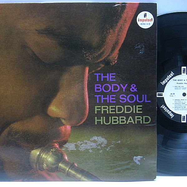レコードメイン画像：プロモ MONO 完全オリジナル FREDDIE HUBBARD The Body & The Soul ('63 Impulse) WAYNE SHORTER, ERIC DOLPHY, CEDER WALTON