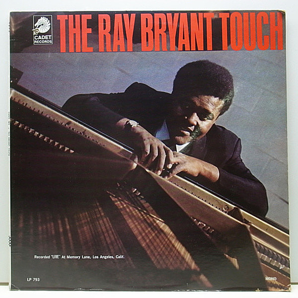 レコードメイン画像：美盤 MONO オリジナル ピアノトリオ RAY BRYANT Touch ('67 Cadet) / Los Angeles 録音 