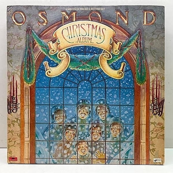 レコードメイン画像：良好盤!! 2LP テクスチャードGF仕様 USオリジナル THE OSMONDS Christmas Album ('76 Polydor) arr. DON COSTA クリスマスアルバム