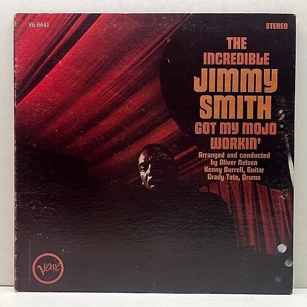 レコードメイン画像：良好!! VANGELDER刻印 USオリジナル JIMMY SMITH Got My Mojo Workin' ('66 Verve) w/ Kenny Burrell, Ron Carter, Grady Tate