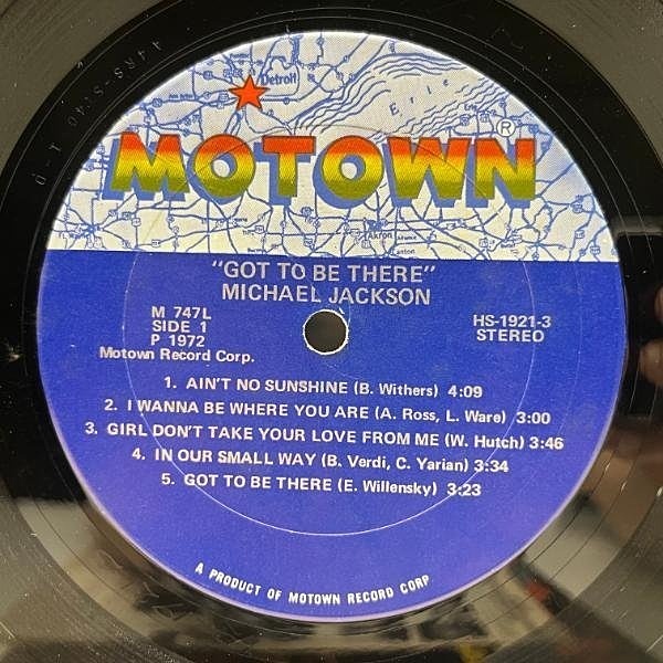 MICHAEL JACKSON / Got To Be There (LP) / Motown | WAXPEND