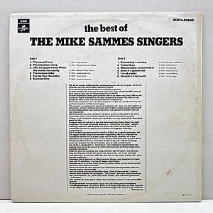 Mike Sammes singers　JAZZ ソフトロック　オルガンバー MIKE SAMMES SINGERS / The Best Of The Mike Sammes Singers
