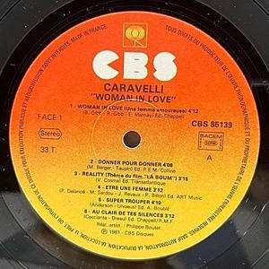 CARAVELLI / Woman In Love (LP) / CBS | WAXPEND RECORDS