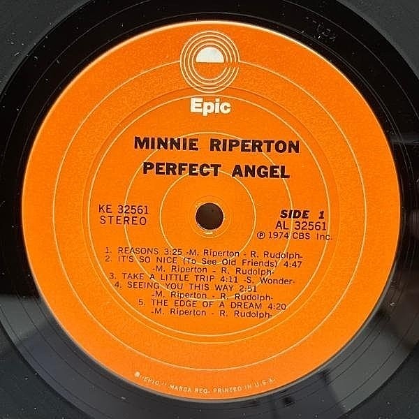 MINNIE RIPERTON / Perfect Angel (LP) / Epic | WAXPEND RECORDS