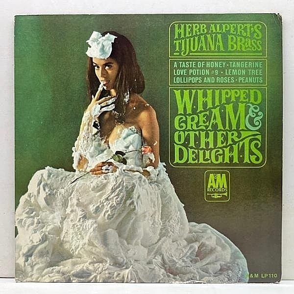 レコードメイン画像：良好!!【MONO 初版 R無し USオリジナル】HERB ALPERT & Tijuana Brass Whipped Cream (LP-4110) オールナイトニッポンのテーマ 米モノラル