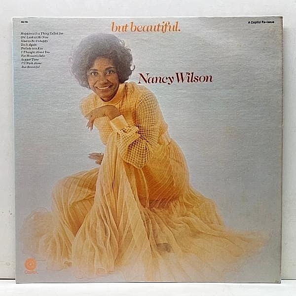 レコードメイン画像：【HANK JONES QUARTETとの共演】良好!! US初期プレス NANCY WILSON But Beautiful (Capitol) w/ Ron Carter, Grady Tate, Gino Bertachini
