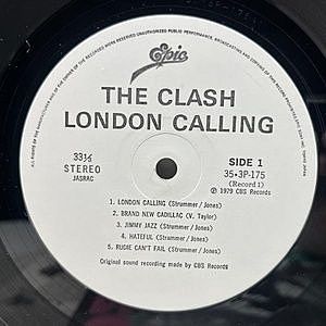 CLASH / London Calling (LP) / Epic | WAXPEND RECORDS