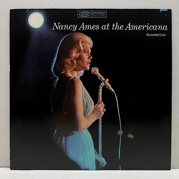 レコードメイン画像：美盤!! USオリジナル NANCY AMES At The Americana ('68 Epic BN 26378) SHIRLEY ELLIS／The Name Game スペイン語カヴァー 他