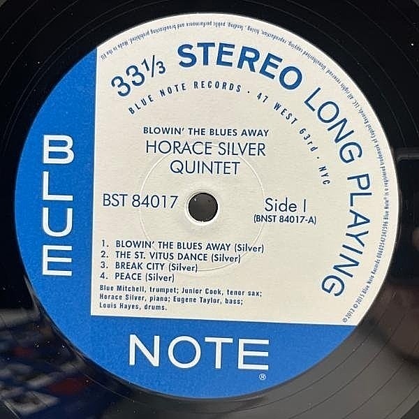 HORACE SILVER / Blowin The Blues Away (LP) / Blue Note