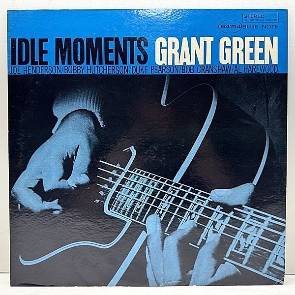 レコードメイン画像：激レア 美品【NEWYORK, VANGELDER, 耳】オリジナル GRANT GREEN Idle Moments (Blue Note BST 84154) w/ JOE HENDERSON, BOBBY HUTCHERSON