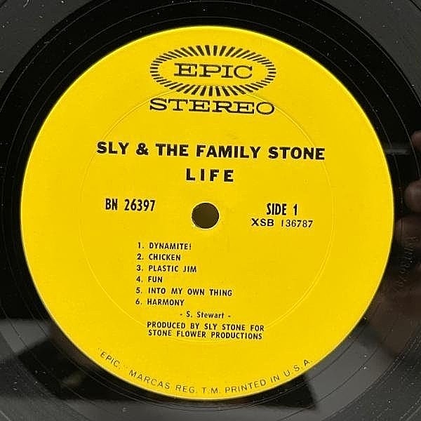 SLY & THE FAMILY STONE / Life (LP) / Epic | WAXPEND RECORDS