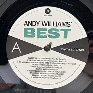 ANDY WILLIAMS / Andy's Best (LP) / WaxTime | WAXPEND RECORDS