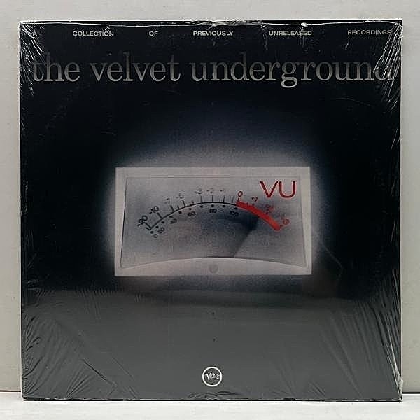 レコードメイン画像：レア【Cut無し・シールド未開封】USオリジナル VELVET UNDERGROUND / VU ('84 Verve) LOU REED在籍時のオリジナル・メンバーの未発表曲 LP